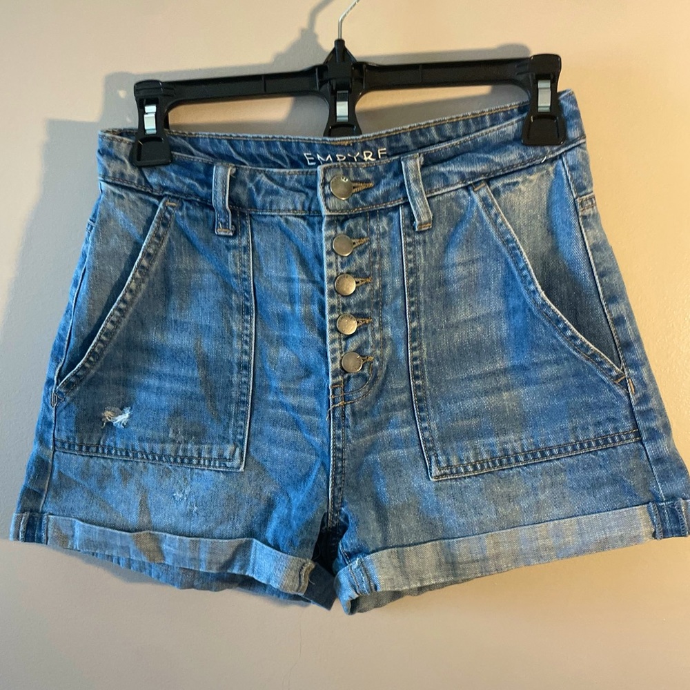 Empyre high waisted jean shorts